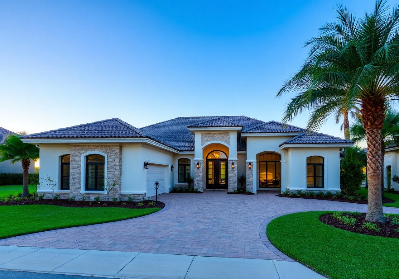 New homes in Astor Creek Golf & Country Club, Port St. Lucie, Florida