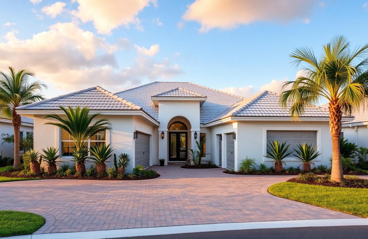 New homes in Pineapple Preserve, Vero Beach, Florida