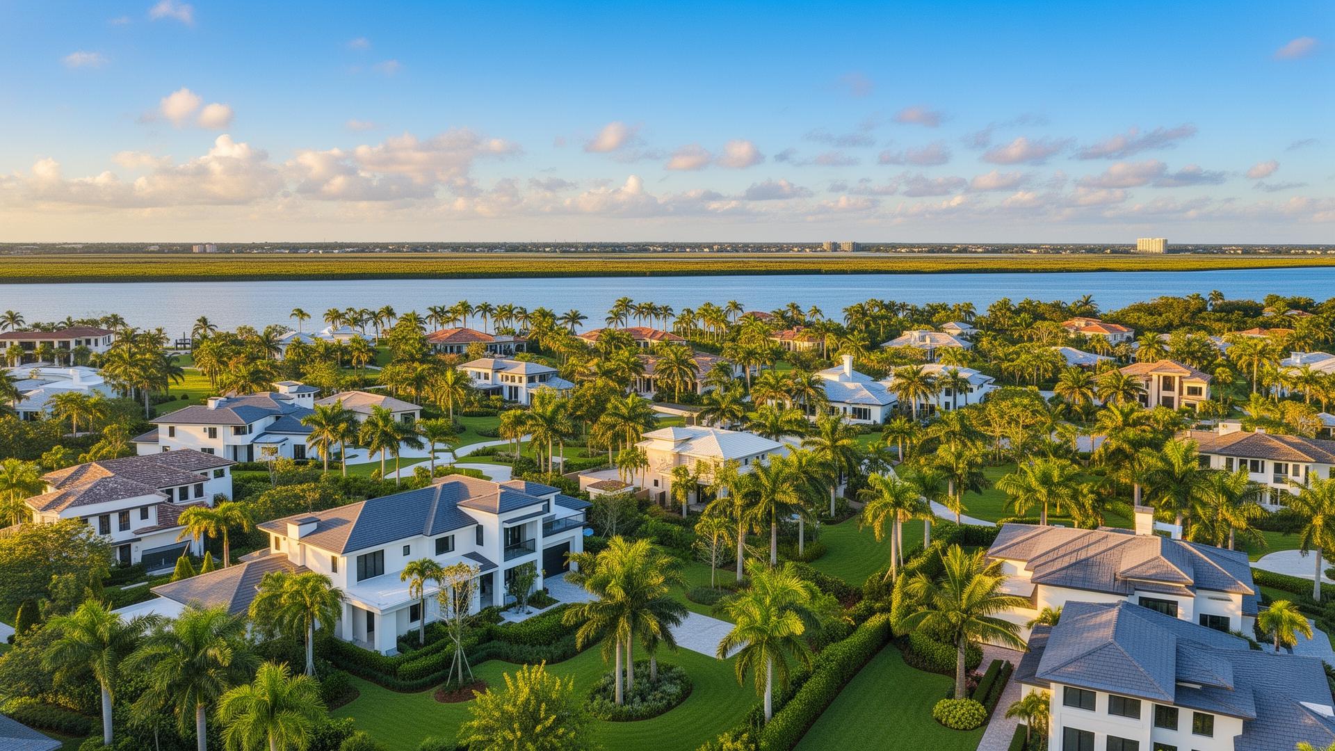 Waterfront new construction homes on Florida's Treasure Coast